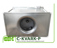 Вентилятор C-KVARK-P-50-25-22-2-380 канальний прямокутний з трифазним електродвигуном